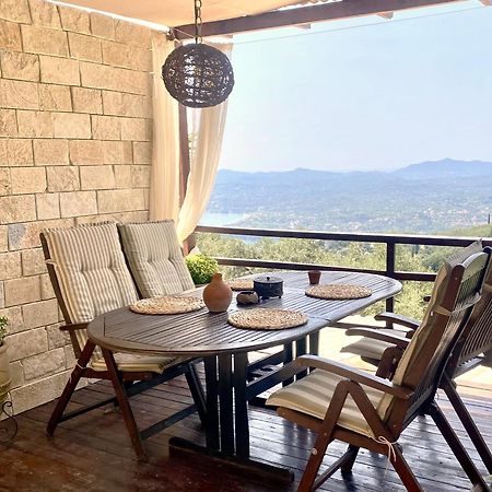 Lorantina Sea View Holiday House In Corfu - Near Barbati Beach Spartylas Екстериор снимка