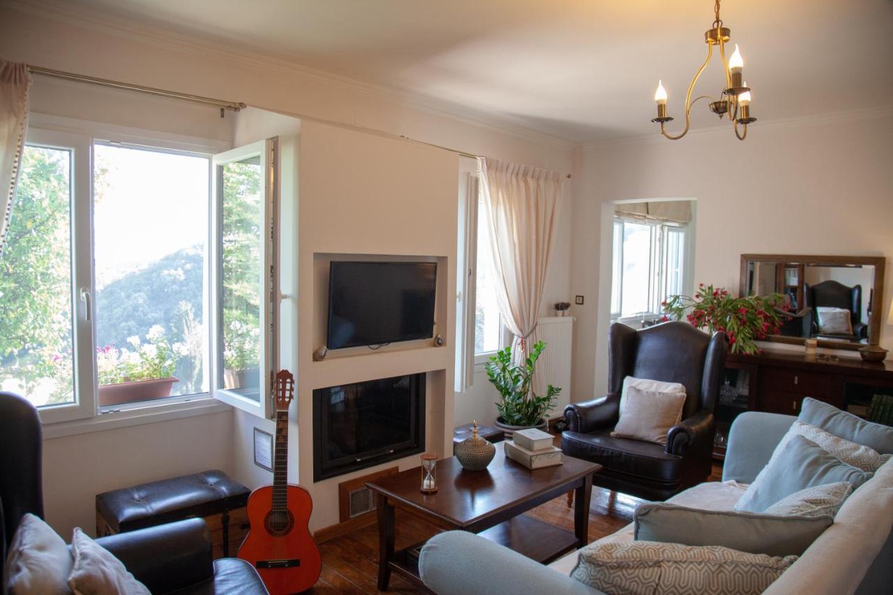 Lorantina Sea View Holiday House In Corfu - Near Barbati Beach Spartylas Екстериор снимка