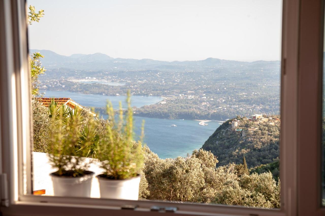Lorantina Sea View Holiday House In Corfu - Near Barbati Beach Spartylas Екстериор снимка