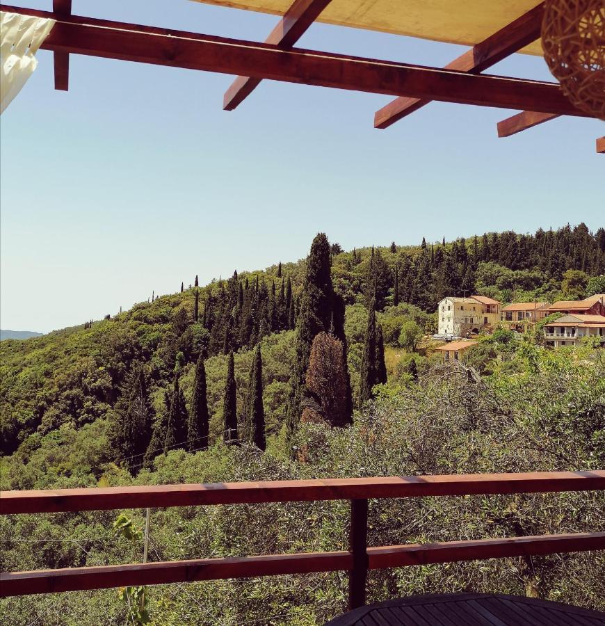 Lorantina Sea View Holiday House In Corfu - Near Barbati Beach Spartylas Екстериор снимка