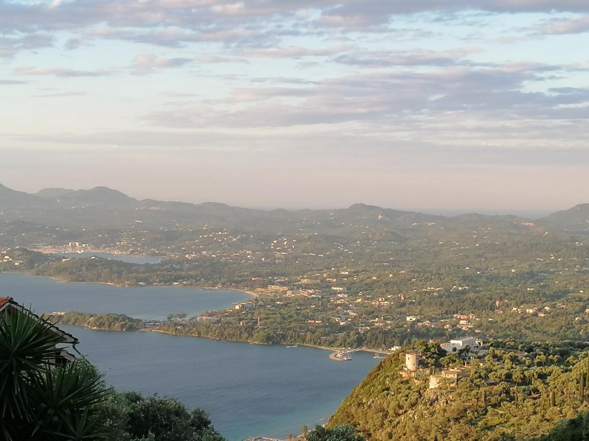 Lorantina Sea View Holiday House In Corfu - Near Barbati Beach Spartylas Екстериор снимка