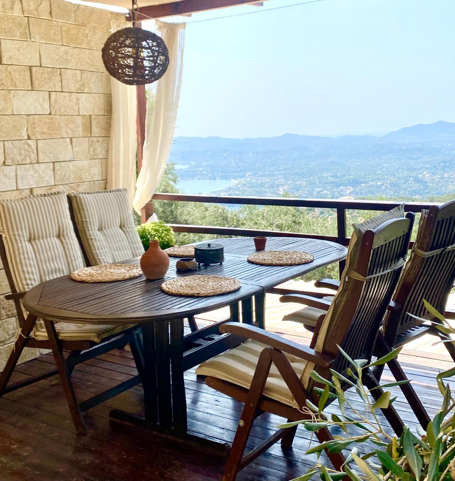 Lorantina Sea View Holiday House In Corfu - Near Barbati Beach Spartylas Екстериор снимка