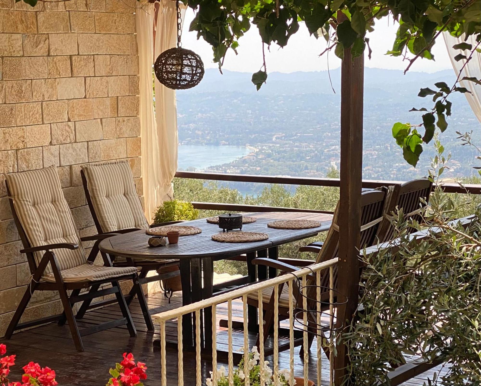 Lorantina Sea View Holiday House In Corfu - Near Barbati Beach Spartylas Екстериор снимка